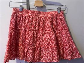 city beach maloola red mini skirt perfect condition